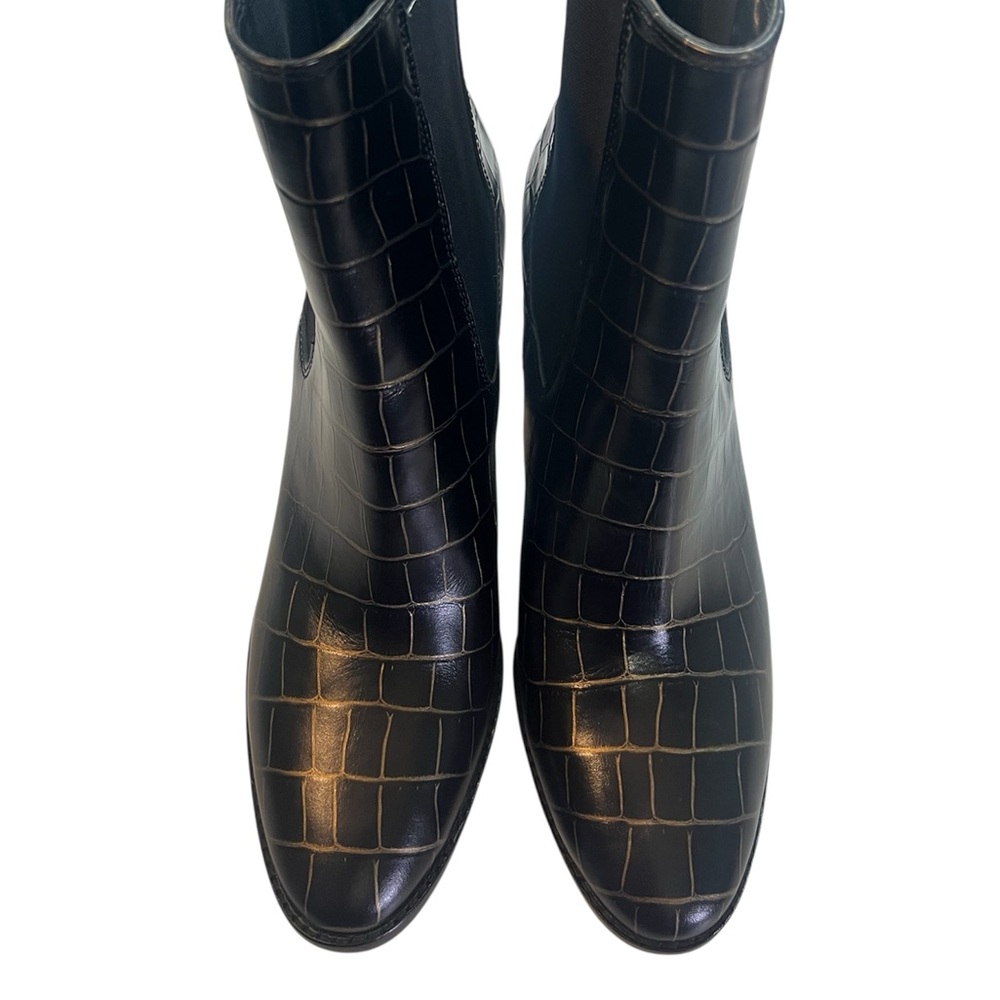 LAUREN Ralph Lauren Mylah Fancy Bootie Black/Modern Gold Women Size 11